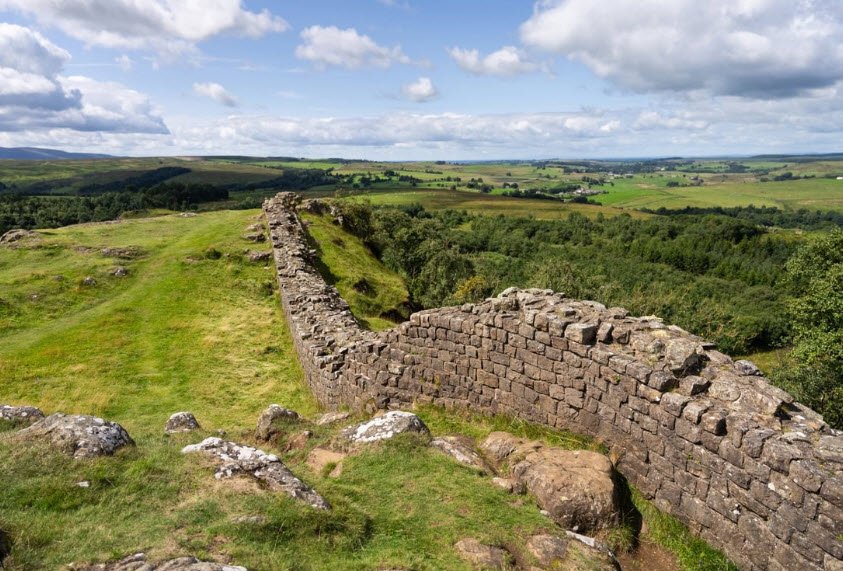 Hadrian's Wall, Brampton, United Kingdom, Spain